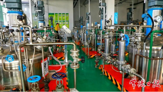 常德津市合成生物技术中试基地“有点忙”