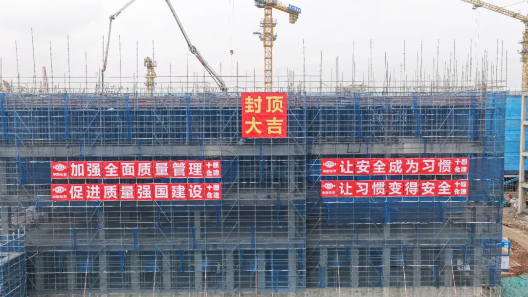 南京这一新材料中试基地封顶！