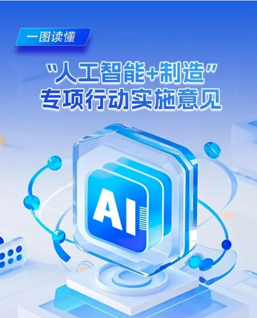 图解《“人工智能+制造”专项行动实施意见》