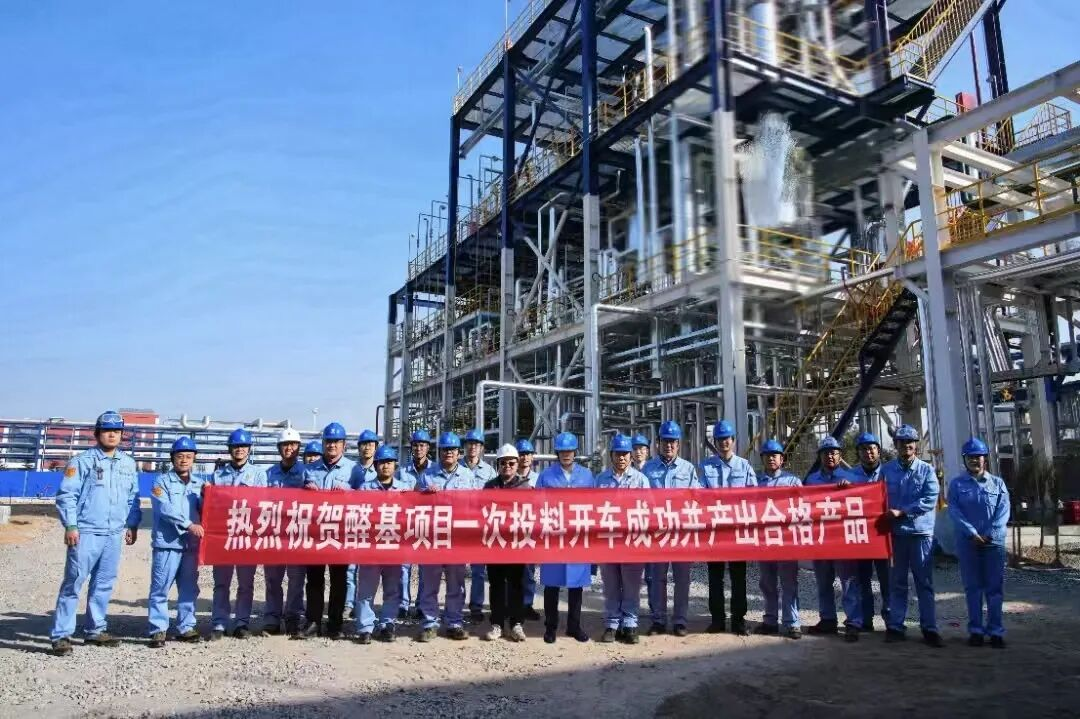 齐翔腾达1000吨醛基中试项目一次投料开车成功