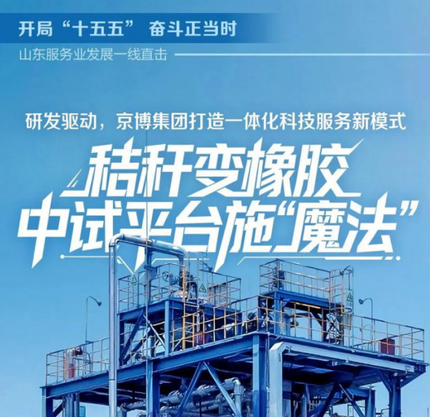 秸秆变橡胶，中试平台施“魔法”