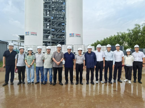 中国能建中电工程万吨级生物质加压流化床气化中试平台通过验收